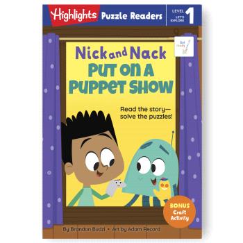 Nick & Nack put on a puppet show